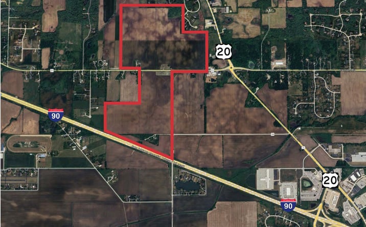 Pictures of Land property located at Harmony/Hampshire Roads, Hampshire, IL 60140 for sales - image #1