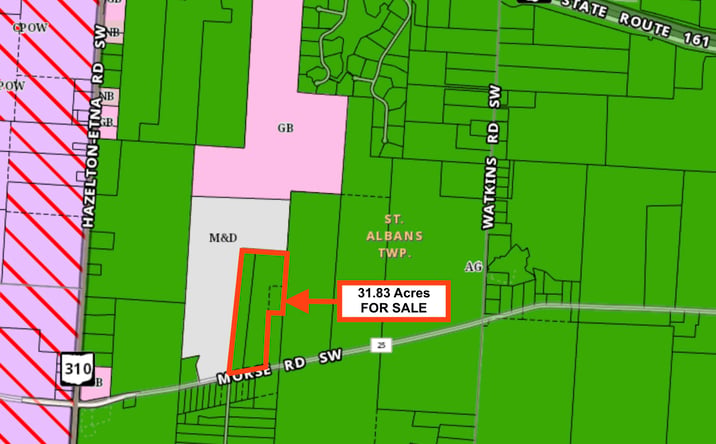 Pictures of Land, Industrial property located at 8824/8826 Morse Road SW, Pataskala, OH 43062 for sales - image #1