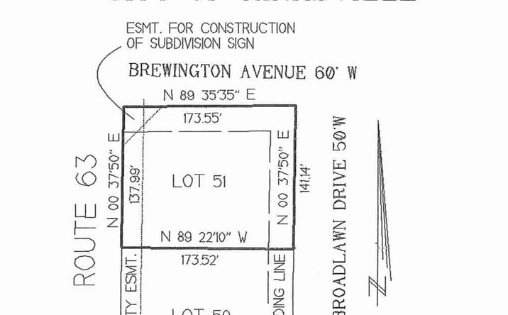 Pictures of Land property located at Lot 51 Broadlawn Drive, Kirksville, MO 63501 for sales - image #1