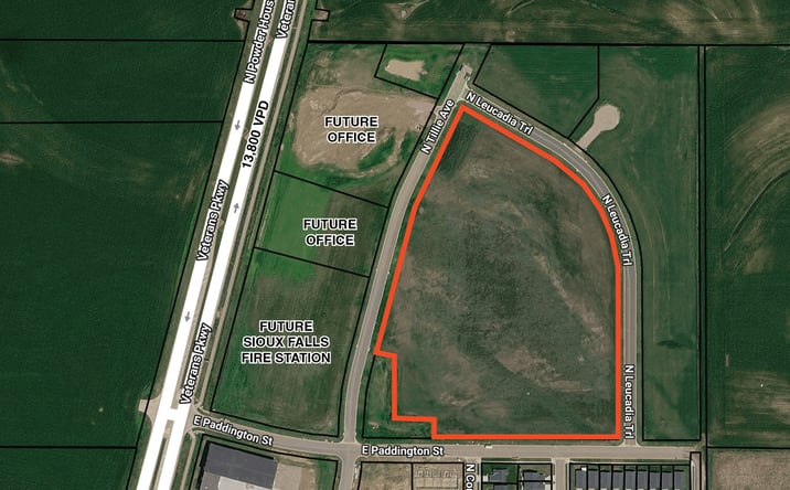 Pictures of Land property located at E Paddington St, Sioux Falls, SD 57110 for sales - image #1