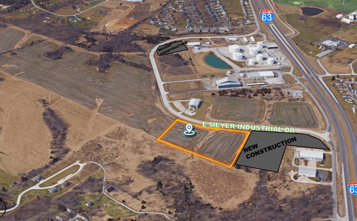 Pictures of Land property located at Lot 8A E Meyer Industrial Drive, Columbia, MO 65201 for sales - image #1
