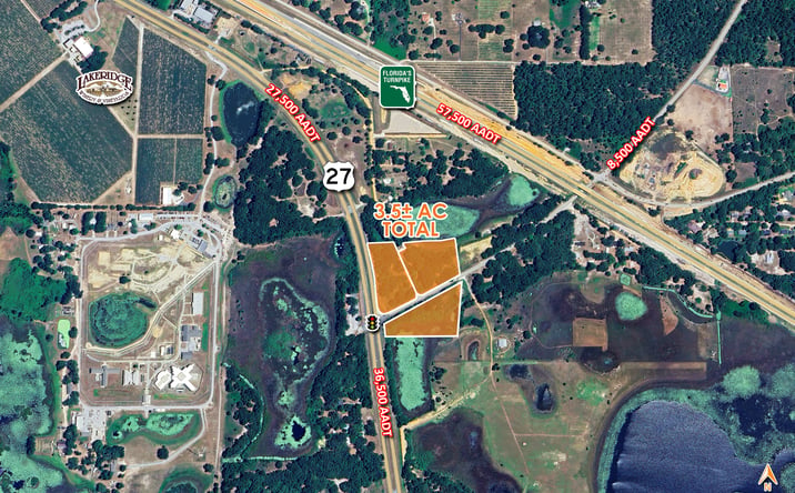 Pictures of Land property located at US 27 & 561, Minneola, FL 34715 for sales - image #1