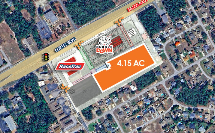 Pictures of Land property located at 9410 Cortez Blvd, Spring Hill, FL 34613 for sales - image #1