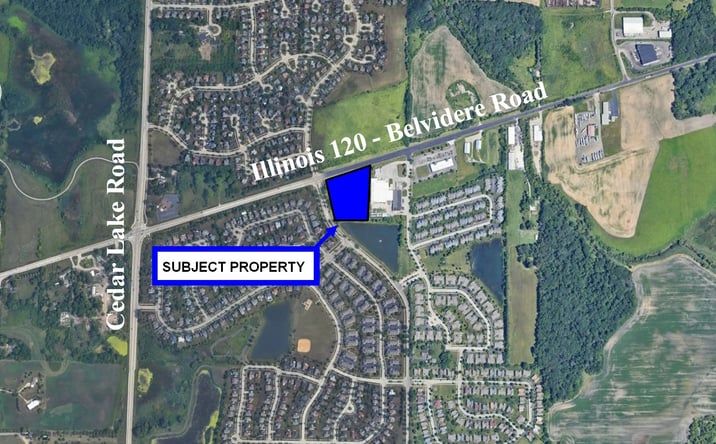 Pictures of Land property located at 23403 IL-120, Round Lake, IL 60073 for sales - image #1