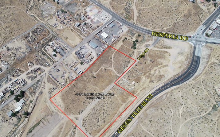 Pictures of Land property located at Green Tree Blvd. Victorville, CA., Victorville, CA 92395 for sales - image #1