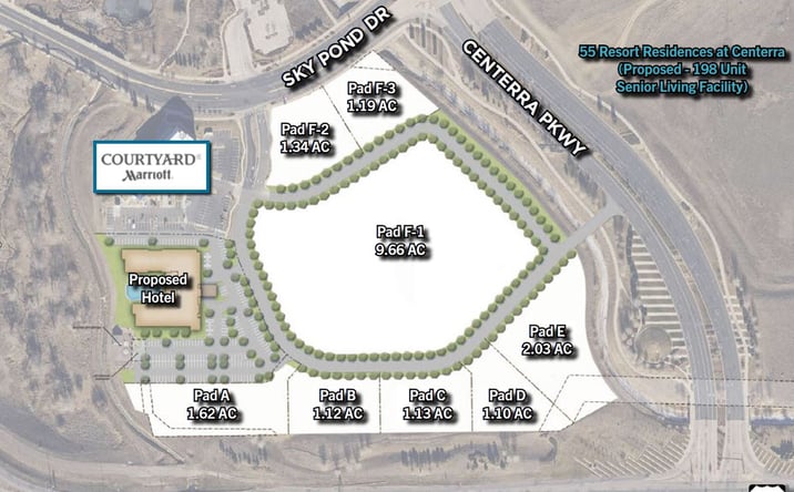 Pictures of Retail, Office, Industrial, Hospitality, Land property located at Block 505 at Centerra, Loveland, CO 80538 for sales - image #1