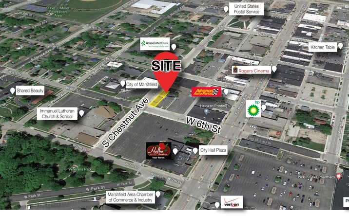Pictures of Office, Retail property located at 115 W 6th St, Marshfield, WI 54449 for sales - image #1