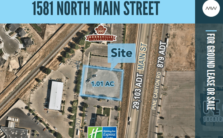 Pictures of Land, Retail property located at 1581 N Main St, Tooele, UT 84074 for sales - image #1