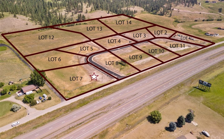 Pictures of Land property located at Lot 7 Elk Valley Ranch, Huson, MT 59846 for sales - image #1