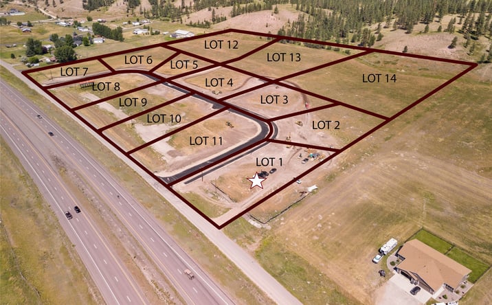 Pictures of Land property located at Lot 1 Elk Valley Ranch, Huson, MT 59846 for sales - image #1