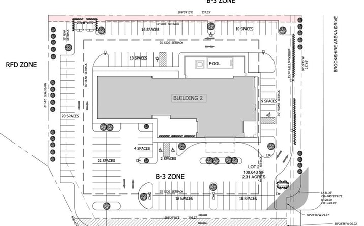 Pictures of Hospitality property located at 2080 Brookshire Grocery Arena Drive, Bossier City, LA 71112 for sales - image #1