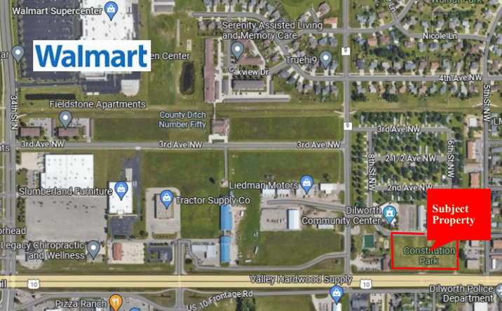 Pictures of Land property located at 609 1st Ave NW, Dilworth, MN 56529 for sales - image #1