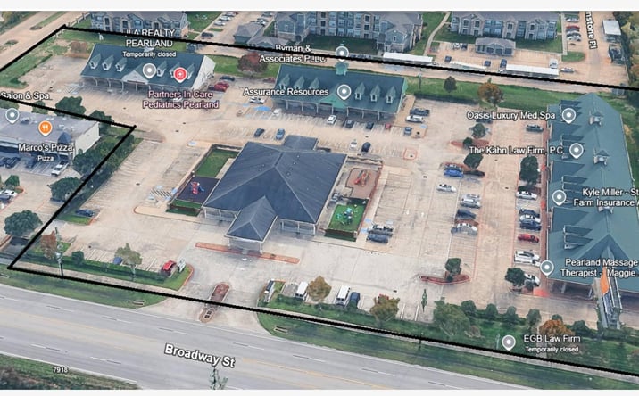 Pictures of Office, Retail property located at 7918 Broadway St, Pearland, TX 77581 for sales - image #1