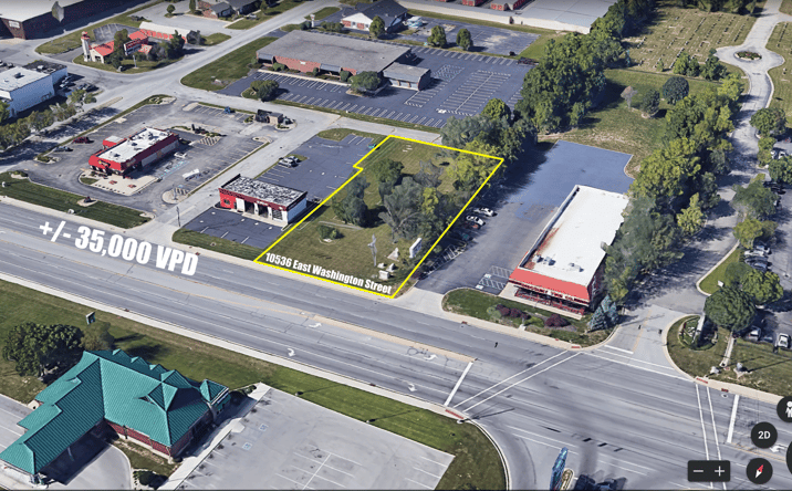 Pictures of Land property located at 10536 E Washington St, Indianapolis, IN 46229 for sales - image #1