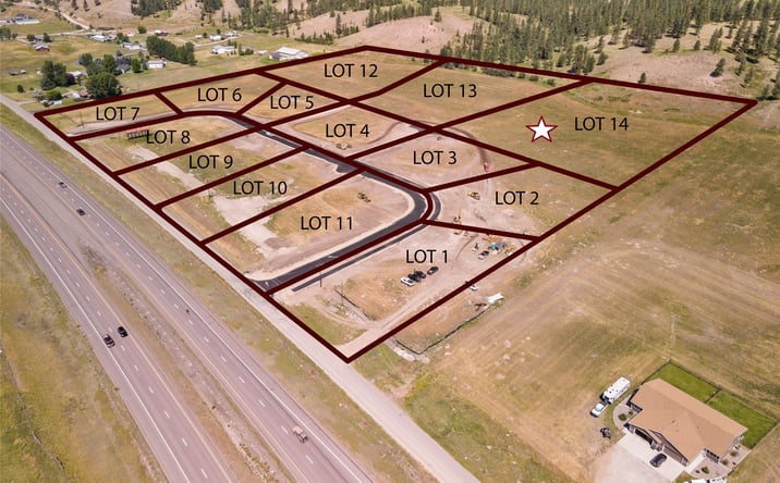 Pictures of Land property located at Lot 14 Elk Valley Ranch, Huson, MT 59846 for sales - image #1