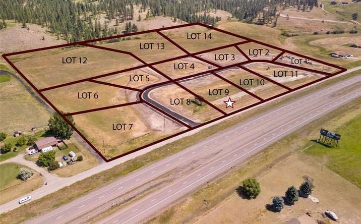 Pictures of Land property located at Lot 9 Elk Valley Ranch, Huson, MT 59846 for sales - image #1
