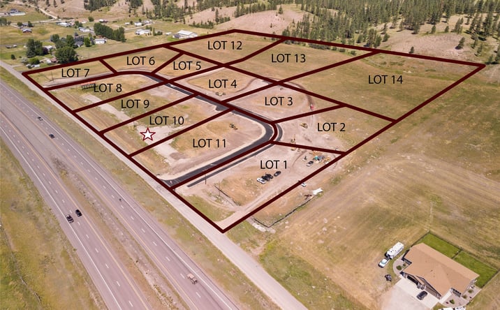 Pictures of Land property located at Lot 10 Elk Valley Ranch, Huson, MT 59846 for sales - image #1
