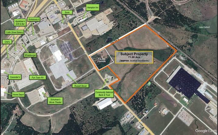 Pictures of Industrial, Land, Office, Retail, Self Storage property located at TBD S US HWY S 287 Highway, Corsicana, TX 75110 for sales - image #1