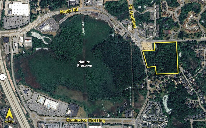 Pictures of Land property located at W Maple Rd, Walled Lake, MI 48390 for sales - image #1