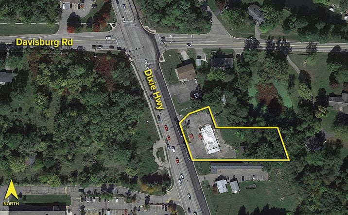Pictures of Land, Retail property located at 9768 & 9770 Dixie Hwy, Village of Clarkston, MI 48348 for sales - image #1