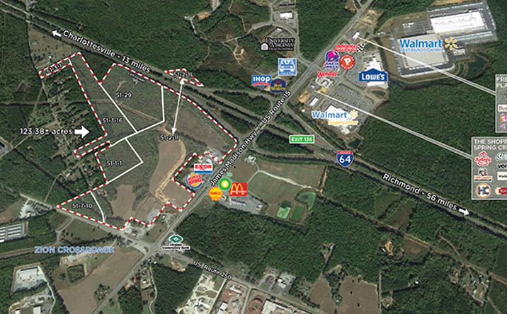 Pictures of Land property located at 11518 James Madison Hwy, Gordonsville, VA 22942 for sales - image #1