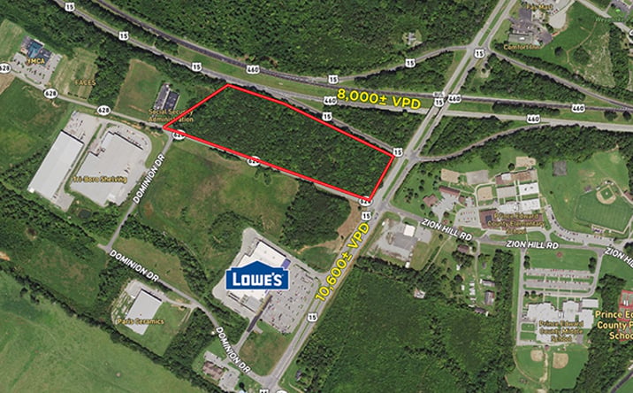 Pictures of Land property located at 2644 Farmville Rd, Farmville, VA 23901 for sales - image #1