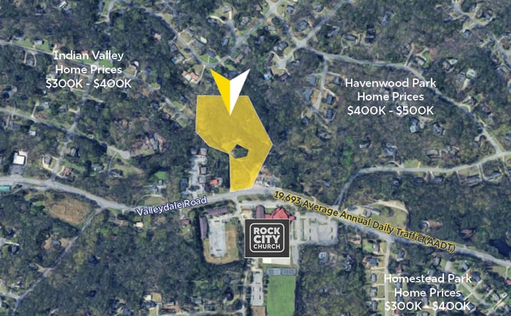Pictures of Land property located at Valleydale Rd, Birmingham, AL 35244 for sales - image #1