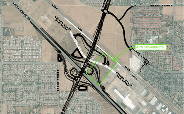 Pictures of Industrial, Land property located at 5965 N Golden State Blvd, Fresno, CA 93722 for sales - image #1