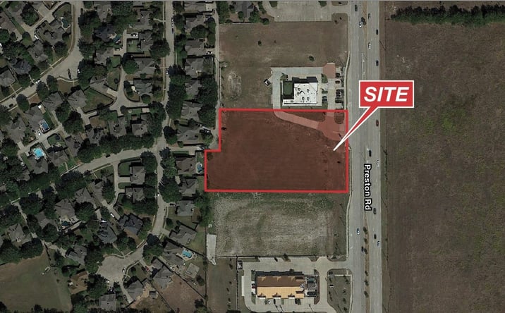 Pictures of Land property located at Lot 3, Block A, Preston at Meadow Hill Addition, Frisco, TX 75034 for sales - image #1