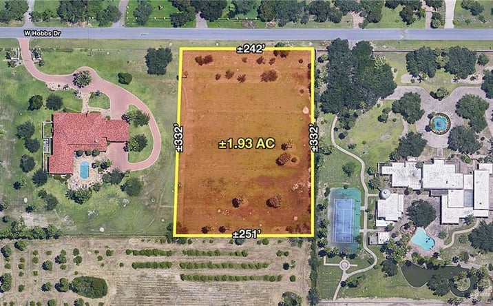 Pictures of Land property located at 601 Hobbs Drive, McAllen, TX 78501 for sales - image #1