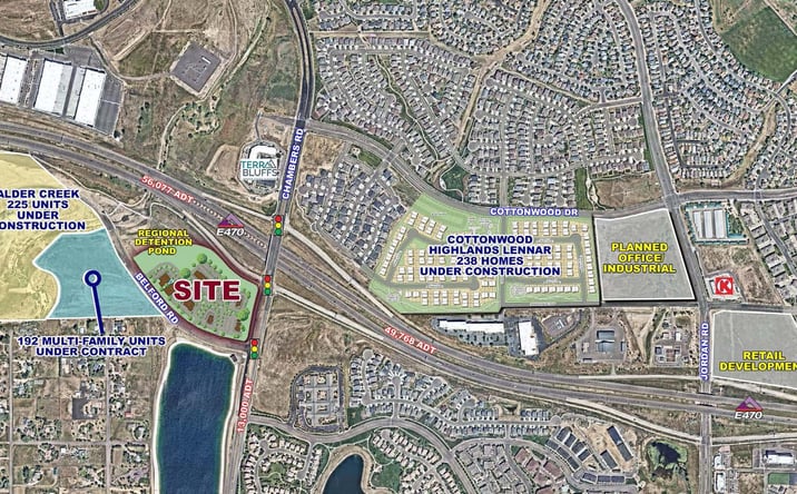 Pictures of Land property located at SWC E-470 Chambers RD, Parker, CO 80134 for sales - image #1