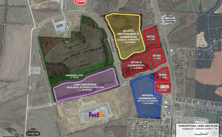 Pictures of Industrial, Land, Mixed Use, Retail property located at 2800 N Central Ave, Humboldt, TN 38343 for sales - image #1