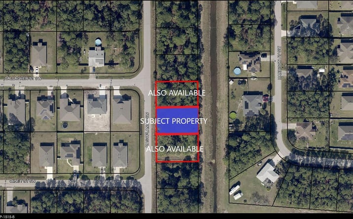 Pictures of Land property located at 2585 Hagoplan Avenue SW, Palm Bay, FL 32908 for sales - image #1