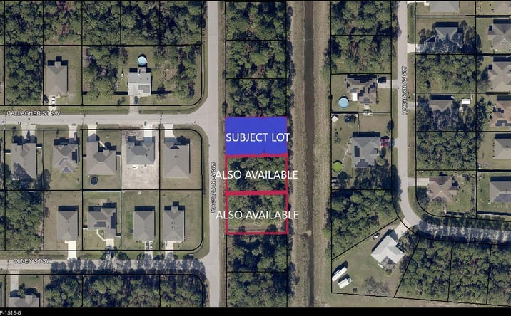 Pictures of Land property located at 2575 Hagoplan Avenue SW, Palm Bay, FL 32908 for sales - image #1