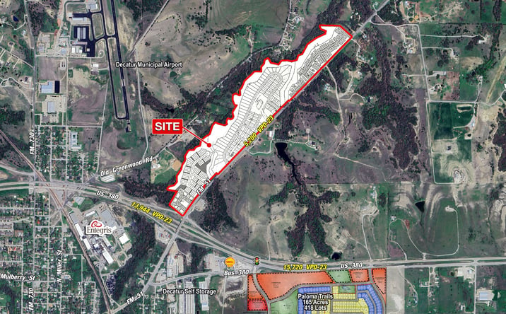 Pictures of Land property located at NWC US 380 & FM 51, Decatur, TX 76234 for sales - image #1