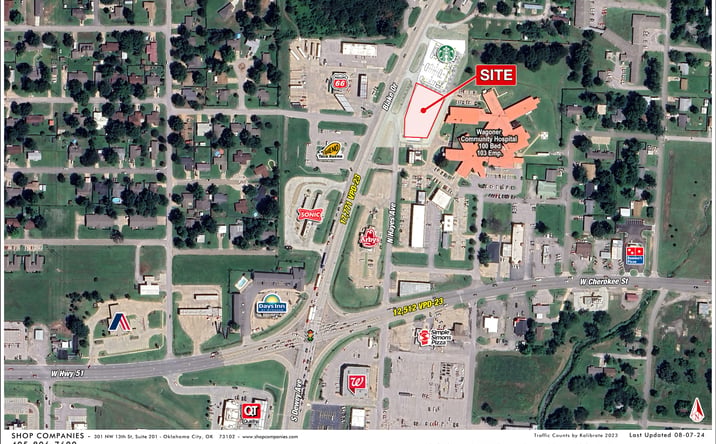 Pictures of Retail, Land property located at Blake Drive & N Hayes Avenue, Wagoner, OK 74467 for sales - image #1