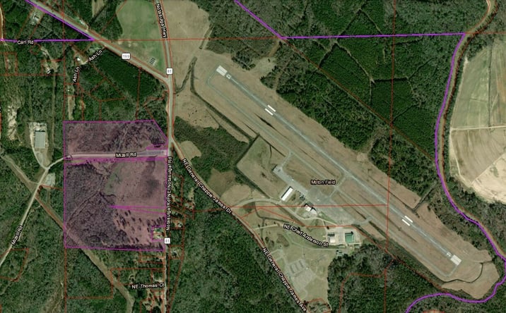Pictures of Land property located at 0 NE Notasulga Road (Hwy. 81 & Mizell Rd.), Tuskegee, AL 36083 for sales - image #1