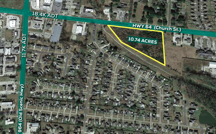 Pictures of Land property located at Church St, Zachary, LA 70791 for sales - image #1