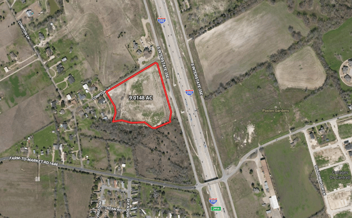 Pictures of Land property located at SWQ I-35 & Compton Dr, Waxahachie, TX 75167 for sales - image #1
