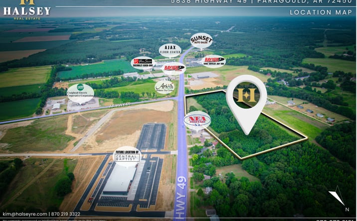 Pictures of Land property located at 5838 US 49, Paragould, AR 72450 for sales - image #1