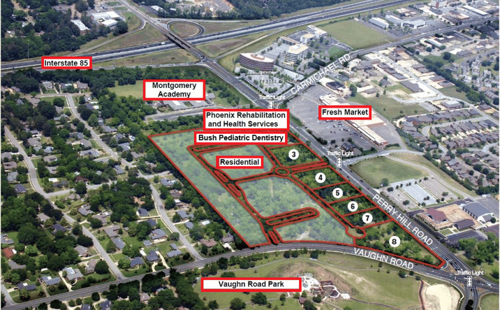 Pictures of Land property located at 1679 Windsor Hill Ct, Montgomery, AL 36106 for sales - image #1