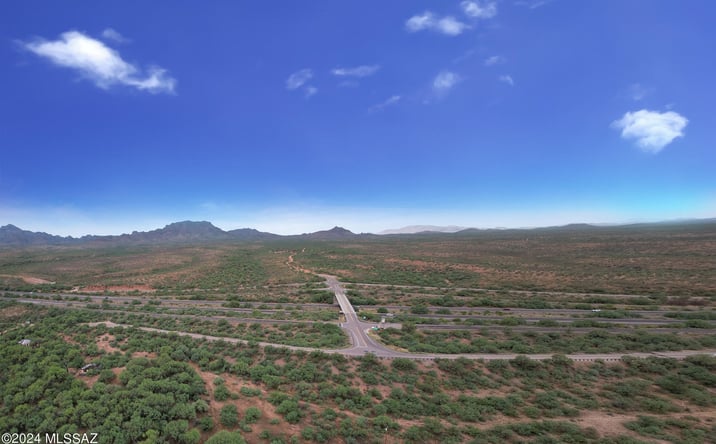 Pictures of Land property located at I-19 W. Agua Linda Frontage RD, Amado, AZ 85645 for sales - image #1