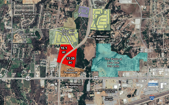 Pictures of Land property located at Ric Williamson Memorial Highway & U.S. 180, Weatherford, TX 76087 for sales - image #1