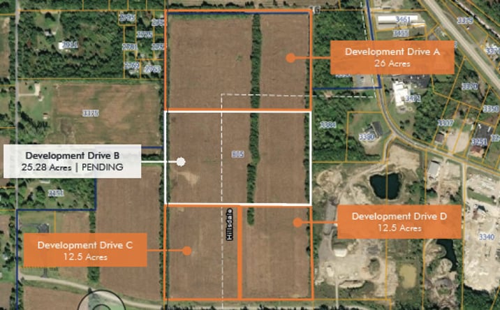 Pictures of Land property located at 805 Taylor Road, Hillsdale, MI 49242 for sales - image #1