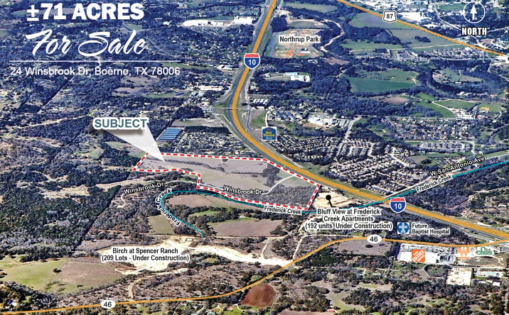 Pictures of Land property located at 24 Winsbrook Dr, Boerne, TX 78006 for sales - image #1