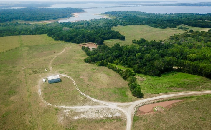 Pictures of Land property located at 15657 E Furguson Rd, Kaw City, OK 74641 for sales - image #1