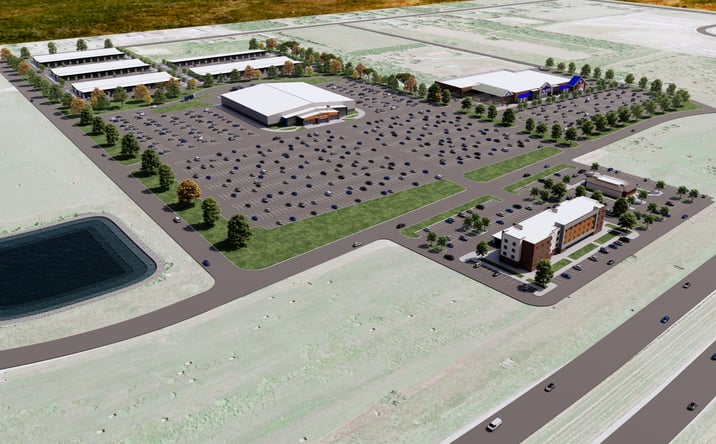 Pictures of Industrial, Land, Retail property located at 8252 N Hartman Arena Dr, Park City, KS 67147 for sales - image #1
