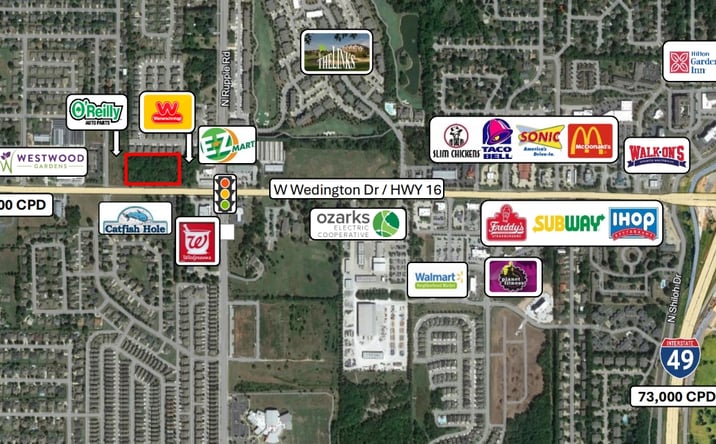 Pictures of Land property located at West Wedington Dr, Fayetteville, AR 72704 for sales - image #1