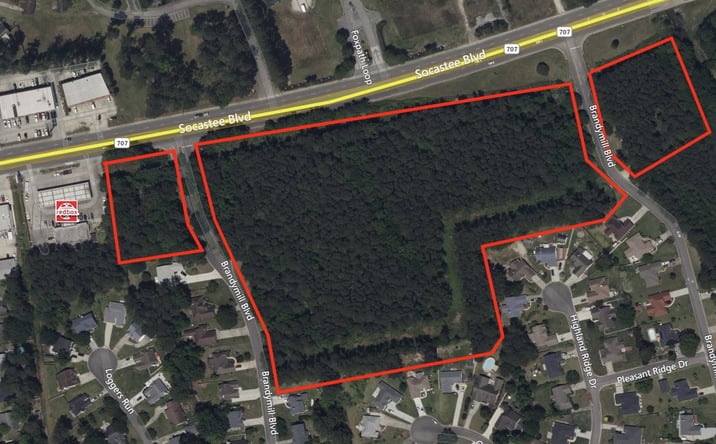 Pictures of Land property located at TBD HIGHWAY 707 MYRTLE BEACH SC 29588, MYRTLE BEACH, SC 29588 for sales - image #1