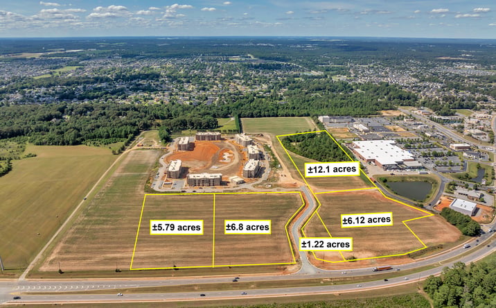 Pictures of Land property located at Highway 96 @ Lake Joy Road, Warner Robins, GA 31088 for sales - image #1